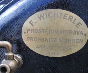 Najstarsza lokomobila parowa w Muzeum Rolnictwa im. ks. Krzysztofa Kluka w Ciechanowcu Najstarsza lokomobila parowa w Muzeum Rolnictwa im. ks. Krzysztofa Kluka w Ciechanowcu