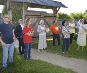 Delegacja pracowników Muzeum Rolnictwa w Ciechanowcu z wizytą na Białorusi na zaproszenie Białoruskiego Państwowego Muzeum Architektury i Życia Codziennego w Mińsku