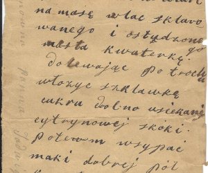 Codziennik Muzealny - Mazurek kruchy z gotowanych żółtków Codziennik Muzealny - Mazurek kruchy z gotowanych żółtków