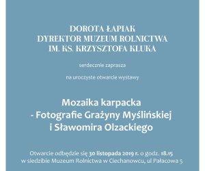 Mozaika karpacka - fotografie Grażyny Myślińskiej i Sławomira Olzackiego