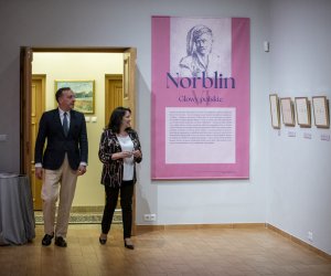 „NORBLIN - obserwator i wizjoner. Grafika i malarstwo ze zbiorów Zamku Królewskiego w Warszawie”. „NORBLIN - obserwator i wizjoner. Grafika i malarstwo ze zbiorów Zamku Królewskiego w Warszawie”.