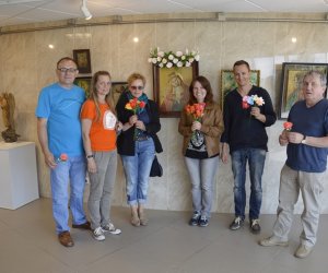 Delegacja pracowników Muzeum Rolnictwa w Ciechanowcu Delegacja pracowników Muzeum Rolnictwa w Ciechanowcu