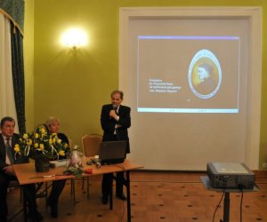 Promocja publikacji pt."Pięćdziesięciolecie Muzeum Rolnictwa im. ks. Krzysztofa Kluka w Ciechanowcu na pisankach w zbiorach Muzeum Pisanki"