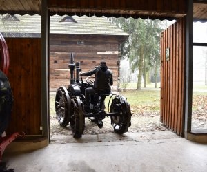 LANZ ACKER-BULLDOG HP 12 KNICKLENKER JUŻ W MUZEUM LANZ ACKER-BULLDOG HP 12 KNICKLENKER JUŻ W MUZEUM