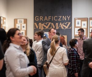 Wernisaż wystawy "Graficzny Miszmasz" - 17. kwietnia 2024 r. Wernisaż wystawy "Graficzny Miszmasz" - 17. kwietnia 2024 r.