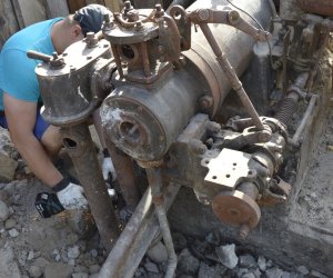 Nowy silnik gazowy w Muzeum Rolnictwa w Ciechanowcu Nowy silnik gazowy w Muzeum Rolnictwa w Ciechanowcu