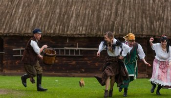 Śmigus-dyngus w Skansenie