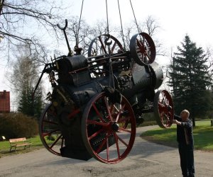 Niecodzienny zabytek w Muzeum Rolnictwa im. ks. Krzysztofa Kluka w Ciechanowcu Niecodzienny zabytek w Muzeum Rolnictwa im. ks. Krzysztofa Kluka w Ciechanowcu