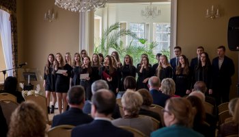 Wernisaż wystawy "Ciechanowiecka Kuźnia Talentów"