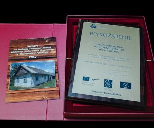 Wyróżnienie NID dla Konkursu na Najlepiej Zachowany Zabytek Wyróżnienie NID dla Konkursu na Najlepiej Zachowany Zabytek