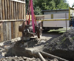 Nowy silnik gazowy w Muzeum Rolnictwa w Ciechanowcu