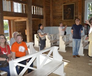 Delegacja pracowników Muzeum Rolnictwa w Ciechanowcu z wizytą na Białorusi na zaproszenie Białoruskiego Państwowego Muzeum Architektury i Życia Codziennego w Mińsku