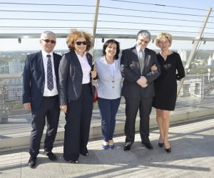 Delegacja pracowników Muzeum Rolnictwa w Ciechanowcu Delegacja pracowników Muzeum Rolnictwa w Ciechanowcu