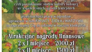 Konkurs na ogród przydomowy "Kwitnące tradycje"