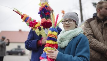 Podsumowanie XX Konkursu na Wykonanie Palmy Wielkanocnej  oraz uroczystości Niedzieli Palmowej w Ciechanowcu