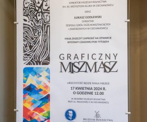Wernisaż wystawy "Graficzny Miszmasz" - 17. kwietnia 2024 r. Wernisaż wystawy "Graficzny Miszmasz" - 17. kwietnia 2024 r.