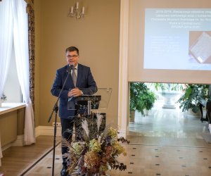 Podsumowanie i prezentacja projektu "Restauracja obiektów zespołu pałacowo-parkowego wraz z konserwacją muzealiów Muzeum Rolnictwa im. ks. Krzysztofa Kluka w Ciechanowcu"