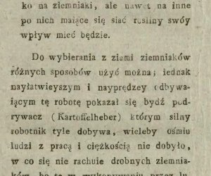 Niecodziennik muzealny - Uprawa ziemniaków w Polsce w XVIII i pierwszych dekadach XIX wieku. Niecodziennik muzealny - Uprawa ziemniaków w Polsce w XVIII i pierwszych dekadach XIX wieku.