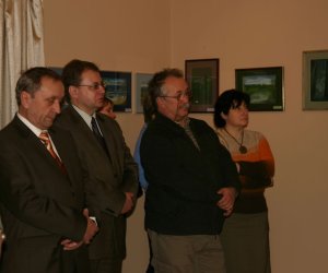 Otwarcie wystawy „Z pastelowego pamiętnika prof. Tomasza Motyla” Otwarcie wystawy „Z pastelowego pamiętnika prof. Tomasza Motyla”