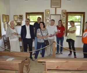 Delegacja pracowników Muzeum Rolnictwa w Ciechanowcu z wizytą na Białorusi na zaproszenie Białoruskiego Państwowego Muzeum Architektury i Życia Codziennego w Mińsku