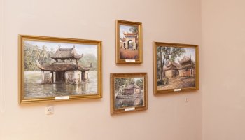 "Z PLENERÓW W MAGICZNYCH ZAKĄTKACH ŚWIATA" WYSTAWA MALARSTWA FRANCISZKA RYSZARDA MAZURKA