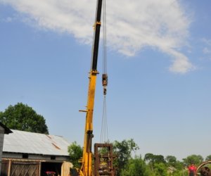 Zabytkowy tartak w Muzeum