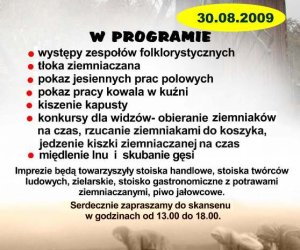 Wykopki w skansenie 2009