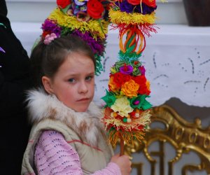 Prezentacja palm na Mszy Świetęj Prezentacja palm na Mszy Świetęj