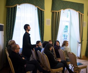 Spotkanie z Dariuszem Markiem Srzednickim Spotkanie z Dariuszem Markiem Srzednickim