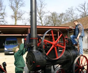 Niecodzienny zabytek w Muzeum Rolnictwa im. ks. Krzysztofa Kluka w Ciechanowcu