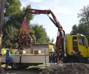 Nowy silnik gazowy w Muzeum Rolnictwa w Ciechanowcu