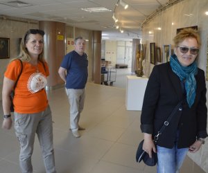 Delegacja pracowników Muzeum Rolnictwa w Ciechanowcu Delegacja pracowników Muzeum Rolnictwa w Ciechanowcu