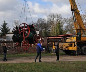 Najstarsza lokomobila parowa w Muzeum Rolnictwa im. ks. Krzysztofa Kluka w Ciechanowcu Najstarsza lokomobila parowa w Muzeum Rolnictwa im. ks. Krzysztofa Kluka w Ciechanowcu