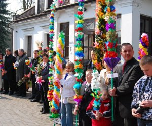 Prezentacja palm na Mszy Świetęj Prezentacja palm na Mszy Świetęj