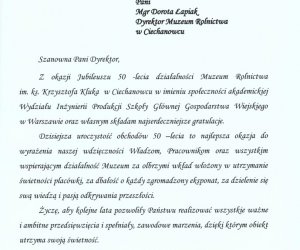 Wspomnień czar - podsumowanie roku jubileuszowego