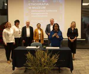 Podpisanie umowy o współpracę Muzeum Michajla Bilasa w Truskawcu