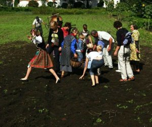 Wykopki w skansenie 2009