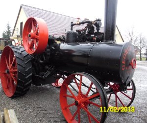 Jedyna w Polsce - najstarsza lokomobila samobieżna Jedyna w Polsce - najstarsza lokomobila samobieżna