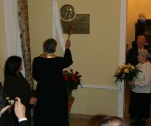 Odsłonięcie Tablicy Pamiątkowej poświęconej Odsłonięcie Tablicy Pamiątkowej poświęconej