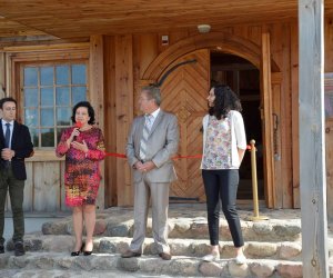 Wystawa w Mińsku (Białoruś) - „Dywany dwuosnowowe ze zbiorów Muzeum Rolnictwa im. ks. Krzysztofa Kluka w Ciechanowcu” Wystawa w Mińsku (Białoruś) - „Dywany dwuosnowowe ze zbiorów Muzeum Rolnictwa im. ks. Krzysztofa Kluka w Ciechanowcu”