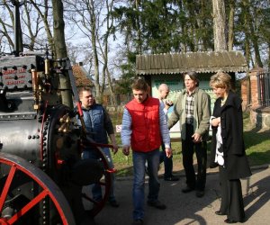 Niecodzienny zabytek w Muzeum Rolnictwa im. ks. Krzysztofa Kluka w Ciechanowcu