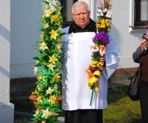 Prezentacja palm na Mszy Świetęj Prezentacja palm na Mszy Świetęj