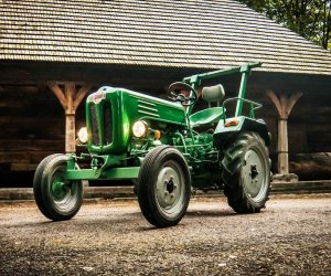 Kolejny, unikatowy ciągnik w zbiorach Muzeum Rolnictwa w Ciechanowcu Kolejny, unikatowy ciągnik w zbiorach Muzeum Rolnictwa w Ciechanowcu