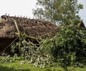 Nawałnica w ciechanowieckim muzeum Nawałnica w ciechanowieckim muzeum
