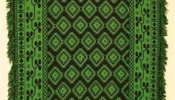 Wełniane tkaniny dwuosnowowe