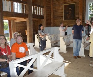 Delegacja pracowników Muzeum Rolnictwa w Ciechanowcu z wizytą na Białorusi na zaproszenie Białoruskiego Państwowego Muzeum Architektury i Życia Codziennego w Mińsku