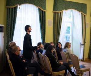 Spotkanie z Dariuszem Markiem Srzednickim Spotkanie z Dariuszem Markiem Srzednickim