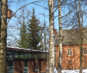 Nowe budki lęgowe w muzealnym parku Nowe budki lęgowe w muzealnym parku