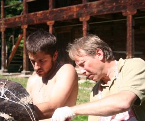 Praktyka studentów z Wydziału Technologii Drewna SGGW w Warszawie Praktyka studentów z Wydziału Technologii Drewna SGGW w Warszawie