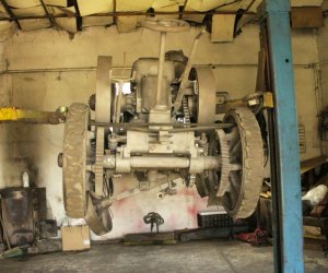 ciągnik LANZ HM-8 Mops z 1923 r. ciągnik LANZ HM-8 Mops z 1923 r.